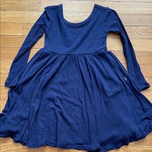 Little Sleepies Deep Blue Casual Kids Dress